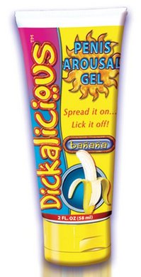 Dickalicious Penis Arousal Gel – Banana