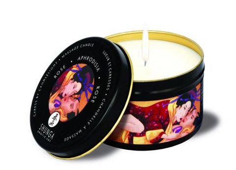 Caress by Candlelight Massage Candle Roses