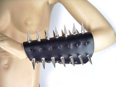 Spiked Leather Gauntlet