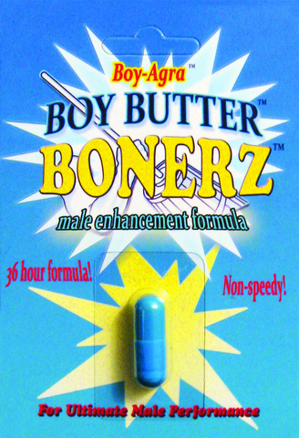Boy Butter Bonerz with Boy Agra All Natural Male Enhancement 36 hour