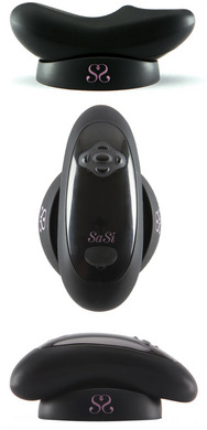 Amazing new cutting-edge vibrator  the SaSi by Je Joue (Black)