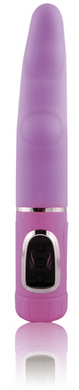 Gia – Pure Silicone Waterproof Vibrator with Vibrating Tip-7 Vibrating Functions-purple