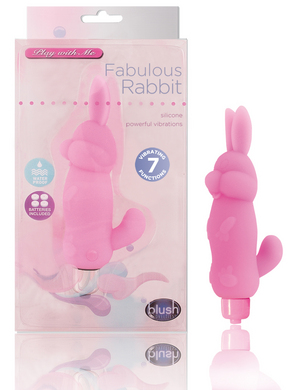Fabulous Rabbit - Silicone Waterproof Mini Vibrator-pink