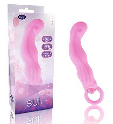 Sui-Pure Silicone Gspot Stimulator with 7 Vibrating Functions-pink