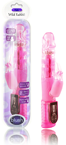 Wild Rabbit Dual Stimulating Vibe with Wave/Pulsating Shaft
