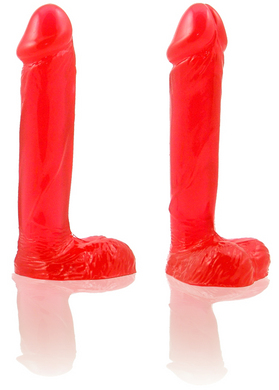 Natural Feel 8″” Cock-Red
