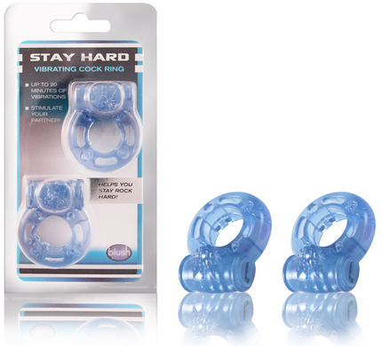 Stay Hard Disposable Vibrating Cockrings- 6 pack
