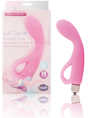 La Curve – Pure Silicone Waterproof 7 Function Vibrator-pink