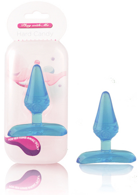 Hard Candy-2.25″”Mini Butt Plug for beginners-blue