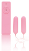 Naughty - 7 Function Double Vibrating Bullets with Smooth Satin Finish- pin