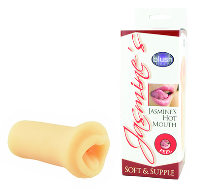 Jasmines Hot Mouth Soft Pocket sized Masturbator