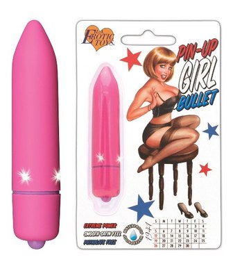 Pinup Girl Waterproof Bullets with Smooth Satin Feel-pink