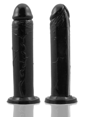 8 Inch Cock with Suction Cup-black