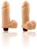 Natural Feel 9 inch Wireless Multi speeds Vibrating  Cock -beige