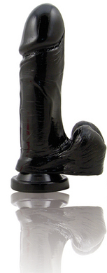 Natural Feel 9 inch Thick Cock with Suction Cup-black