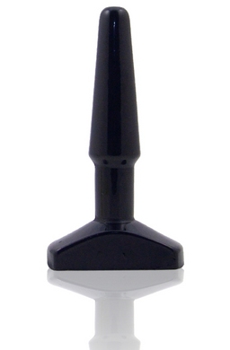 Slim 5 inch Butt Plug-black
