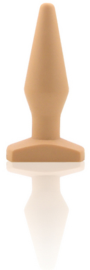 Natural Feel Intermediate Sized Anal Plug-beige