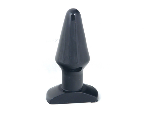 Natural Feel Large Butt Plug-black