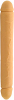 12 Inch Natural Feel Double Dong-caucasian Skin
