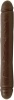 12 Inch Natural Feel Double Dong-brown