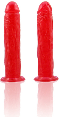 Pimp My Rod 8 inch Cock with suction cup-red
