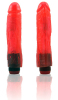 Natural Feel Pimp My Rod 8 inch Vibrating Cock-Red