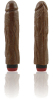 Natural Feel Pimp My Rod 8 inch Vibrating Cock-Brown