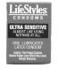 Box Of 72 Vending Lifestyles Ultra Sensitive