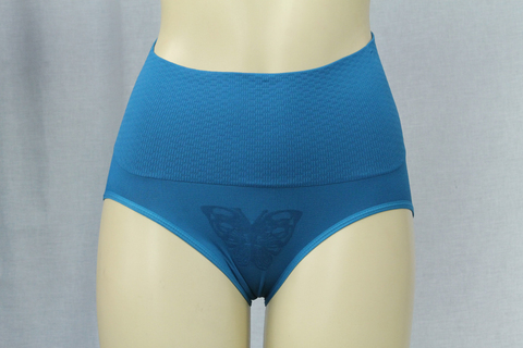 Butterfly High Waist Aqua Blue One Size