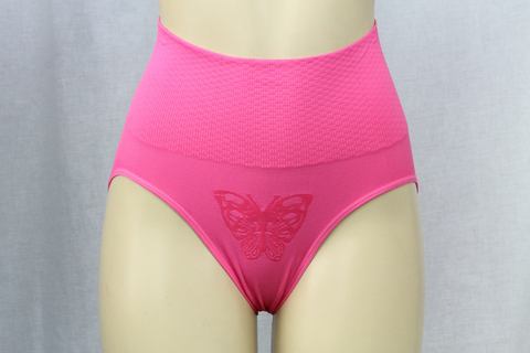 Butterfly High Waist Pink One Size