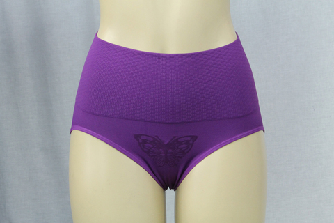 Butterfly High Waist Purple One Size