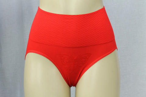 Butterfly High Waist Red One Size
