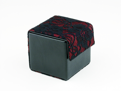 Condom Cube - Wine Lace overlay