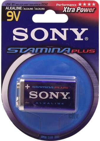 Sony 9 Volt Battery 1pk