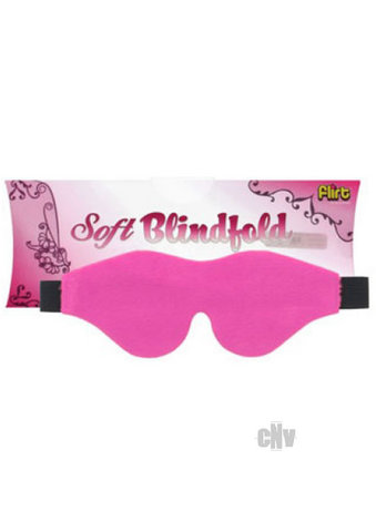 Soft Blindfold Hot Pink Flirt