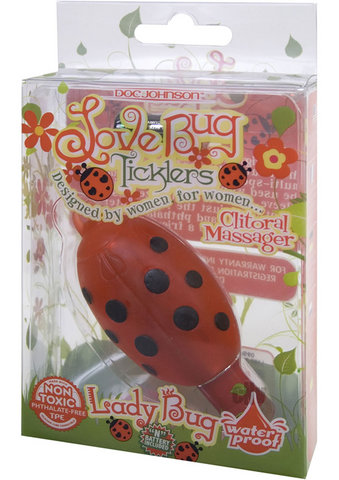 Love Bug Tickler Redblack Ladybug
