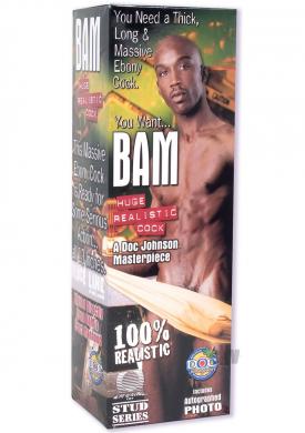 Bam Huge Realistic Cock Black