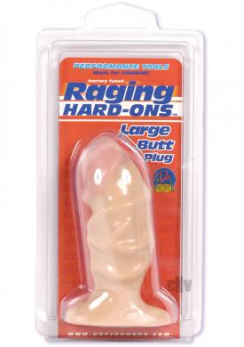 Raging Hard On Butt Plug Large