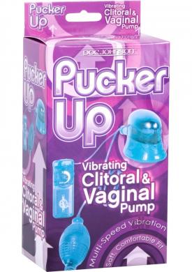 Pucker Up Pump – Blue
