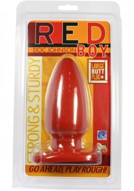 Red Boy Large Butt Plug