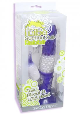 I Vibe Suction Cup Rabbit – Grape