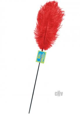 Feather Tickler – Fire Red