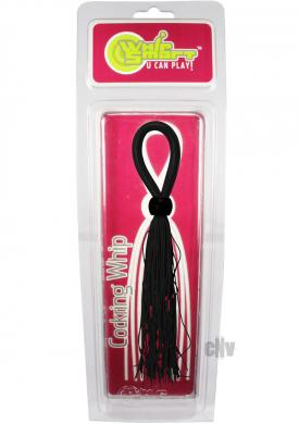 Cockring Whip – Mystic Black