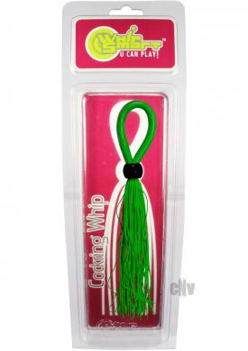 Cockring Whip - Hot Green