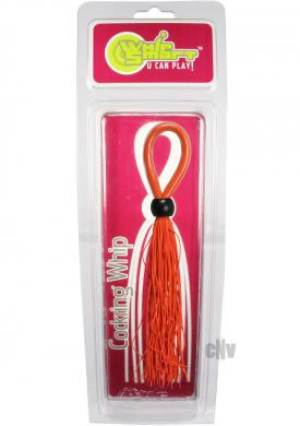 Cockring Whip – Fire Red