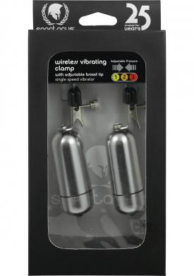 Wireless Vibrat Clamps W/broad Tip