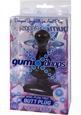 Gum Drops Butt Plug – Charcoal