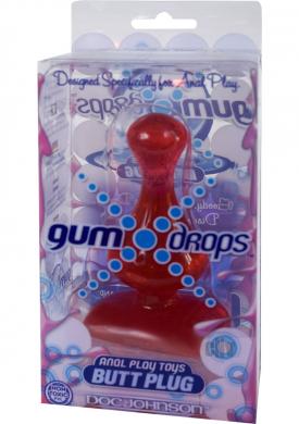 Gum Drops Butt Plug – Red