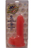 Lifeforms 6 W/ Suction Cup - Red