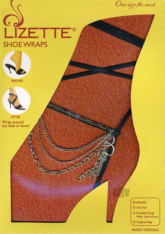 Shoe Wrap Chain – Black